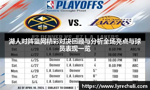 湖人对阵篮网精彩对决回顾与分析全场亮点与球员表现一览